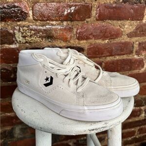 Converse White High-Top Athletic Shoes